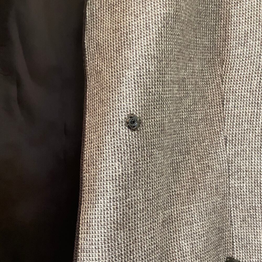 Devon Hall by Robert Paul Taboh Jacket. Sz. Large Brown - Picture 8 of 10
